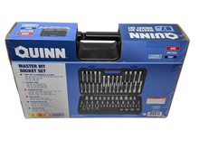 Cargar imagen en el visor de la galería, Quinn 87 Piece Master Bit Socket Set | 70347 | SAE Hex, Metric Hex, Torx, E-Torx