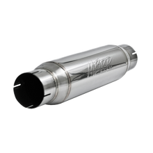 Cargar imagen en el visor de la galería, Exhaust Resonator 3 Inch Inlet/Outlet16 Inch Body 20 Inch Overall T304 Stainless Steel MBRP