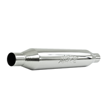 Load image into Gallery viewer, Exhaust Resonator 2.25 Inch Inlet/Outlet 22 Inch Body 26 Inch Overall T304 Stainless Steel MBRP