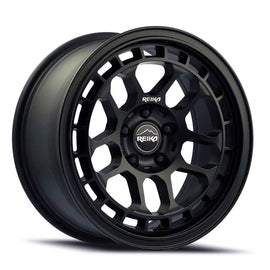17X8 5X110 20 HB 65.1 R30 Drifter Wheel Satin Black REIKA