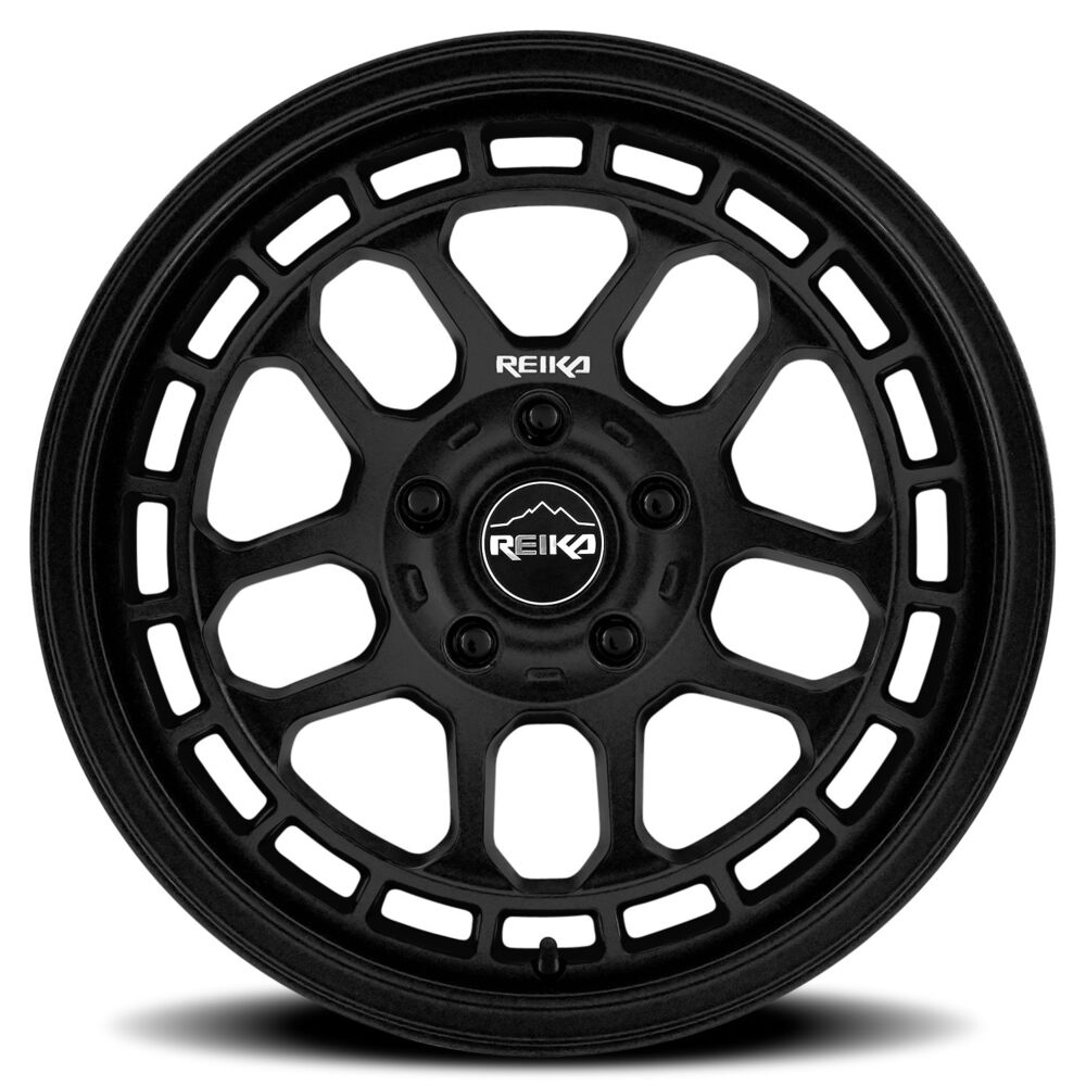 17X8 5X100 20 HB 65.1 R30 Drifter Wheel Satin Black REIKA