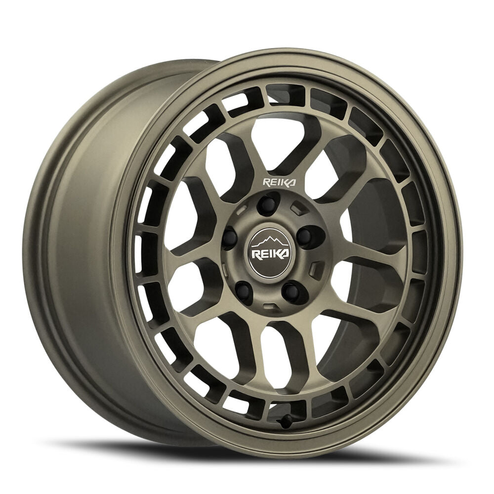 17X8 5X100 20 HB 65.1 R30 Drifter Wheel Bronze REIKA