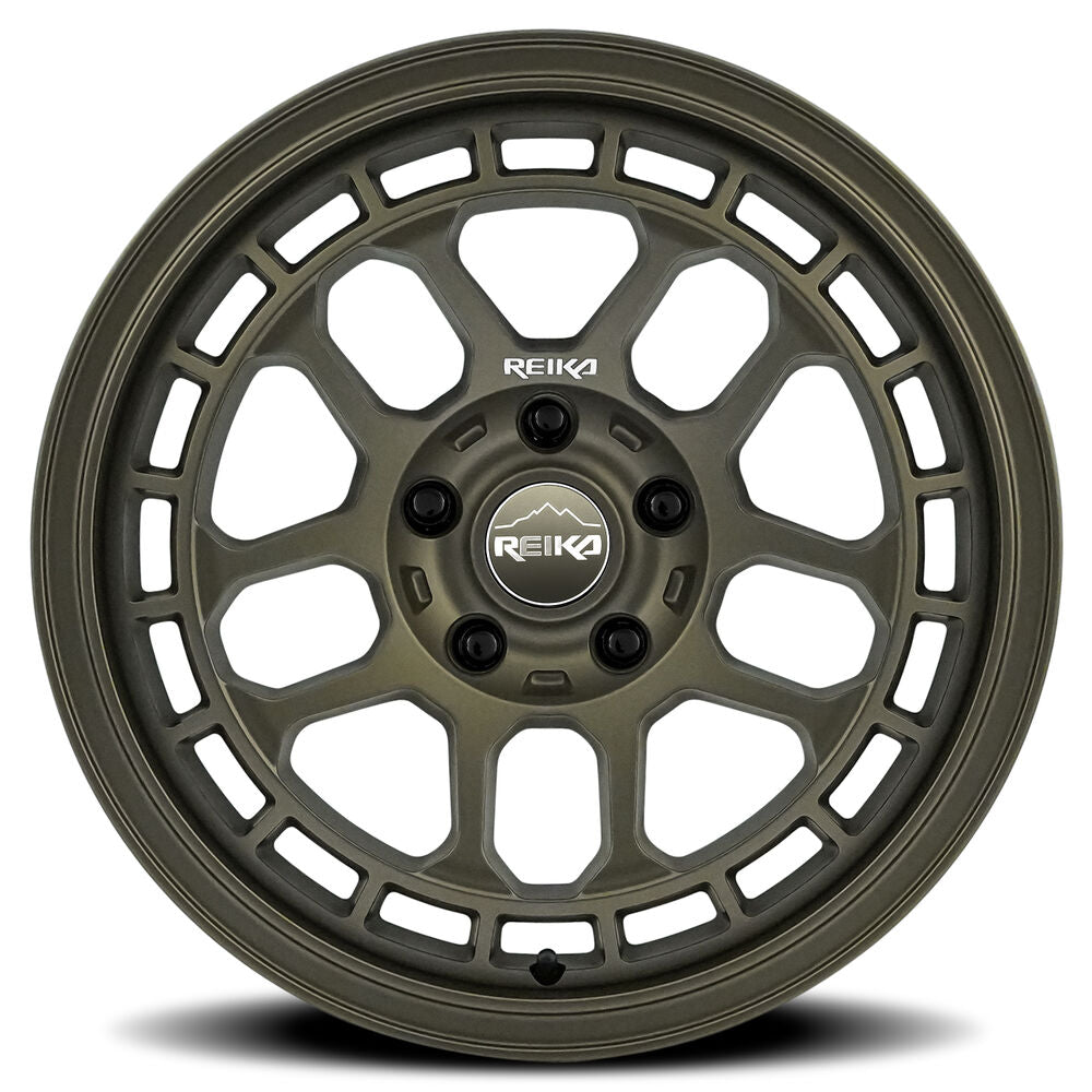 17X8 5X100 20 HB 65.1 R30 Drifter Wheel Bronze REIKA