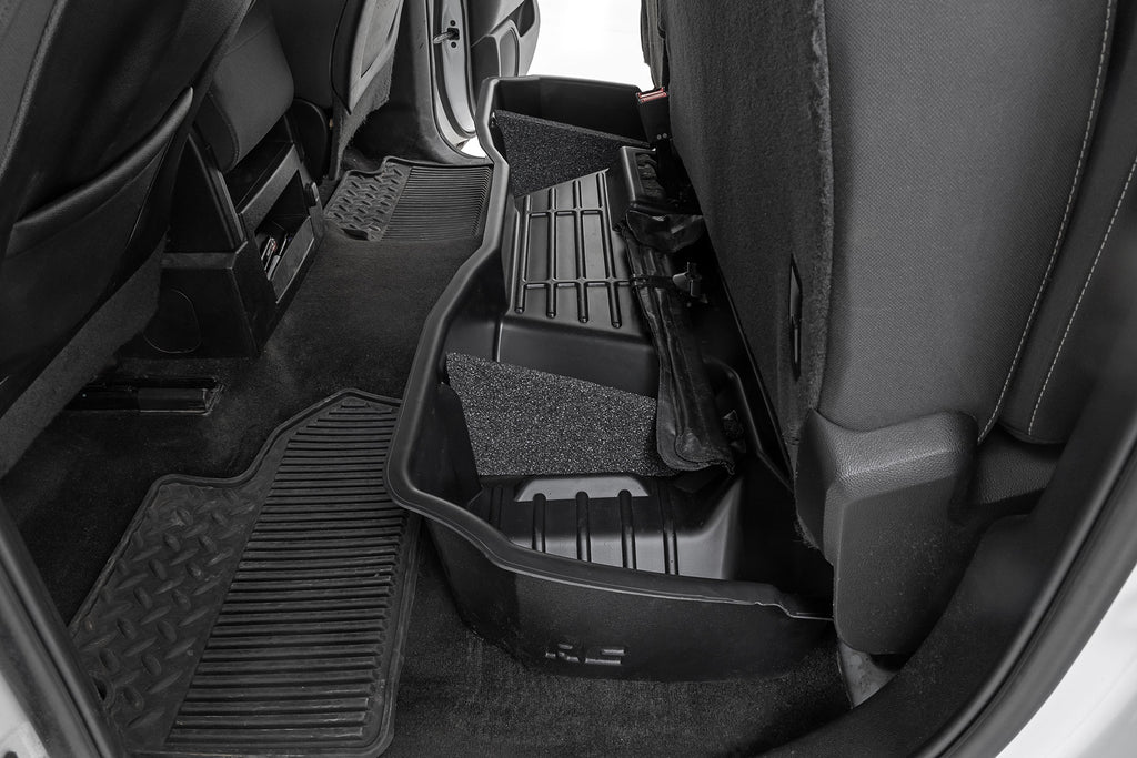 Under Seat Storage Double Cab Silverado/Sierra 1500/2500HD/3500HD 2WD/4WD Rough Country