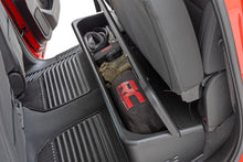 Cargar imagen en el visor de la galería, Under Seat Storage with Locking Lid Crew Cab Silverado/Sierra 1500/2500HD/3500HD (19-26) Rough Country