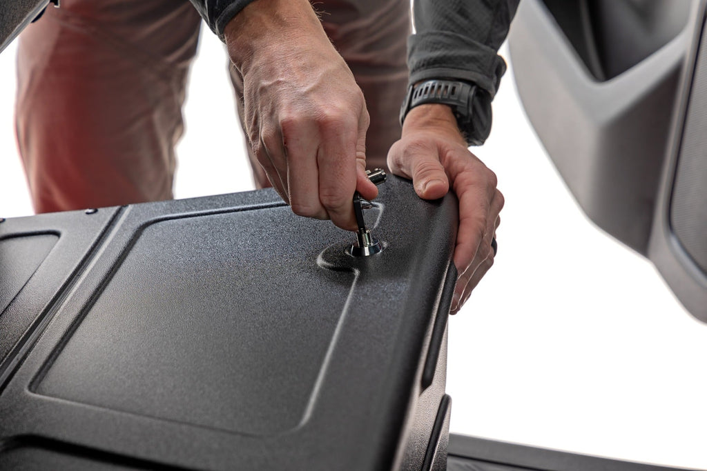 Under Seat Storage with Locking Lid Crew Cab Silverado/Sierra 1500/2500HD/3500HD (19-26) Rough Country
