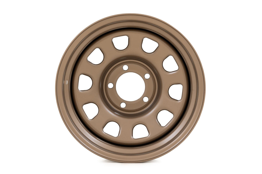 Steel Wheel Bronze 15x8 5x4.5 3.30 Bore -19 Rough Country