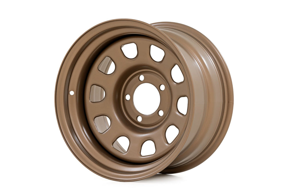 Steel Wheel Bronze 16x8 6x5.5 4.25 Bore -12 Rough Country
