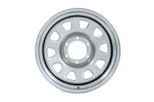 Load image into Gallery viewer, Steel Wheel Chrome 16x8 6x5.5 4.25 Bore -12 Rough Country