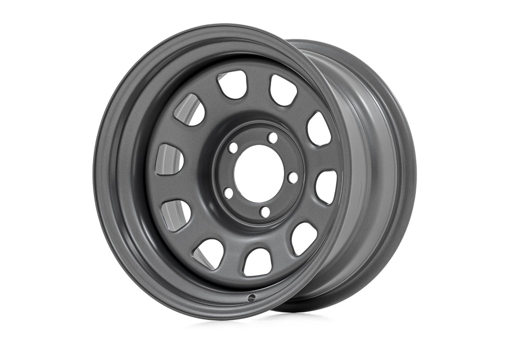 Steel Wheel Gray 16x8 6x5.5 4.25 Bore -12 Rough Country