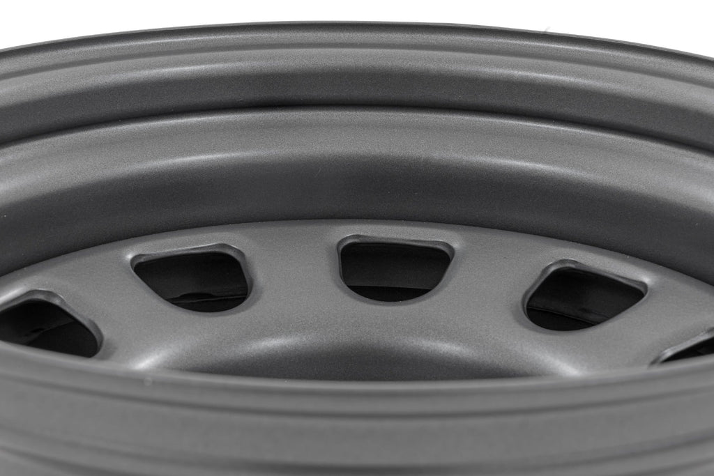 Steel Wheel Gray 16x8 6x5.5 4.25 Bore -12 Rough Country