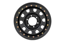 Load image into Gallery viewer, Steel Simulated Bead Lock Wheel Black 16x8 6x5.5 4.25 Bore -12 Rough Country
