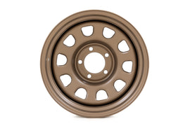 Steel Wheel Bronze 17x9 5x5 3.30 Bore -12 Rough Country