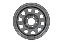 Load image into Gallery viewer, Steel Wheel Gray 17x9 5x5 3.30 Bore -12 Rough Country