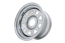 Load image into Gallery viewer, Steel Wheel Chrome 16x8 5x4.5 3.30 Bore -6 Rough Country