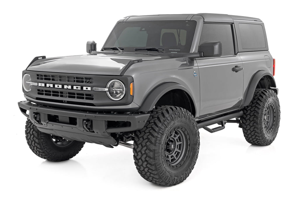 Nerf Steps Wheel to Wheel 2 Door Ford Bronco (2 Door) 4WD (2021-2025) Rough Country