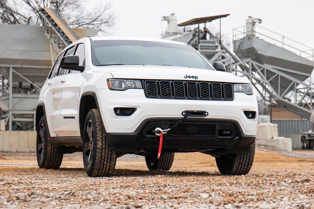 Hidden Winch Mount - 2014 - 2020 Jeep Grand Cherokee WK2 4WD