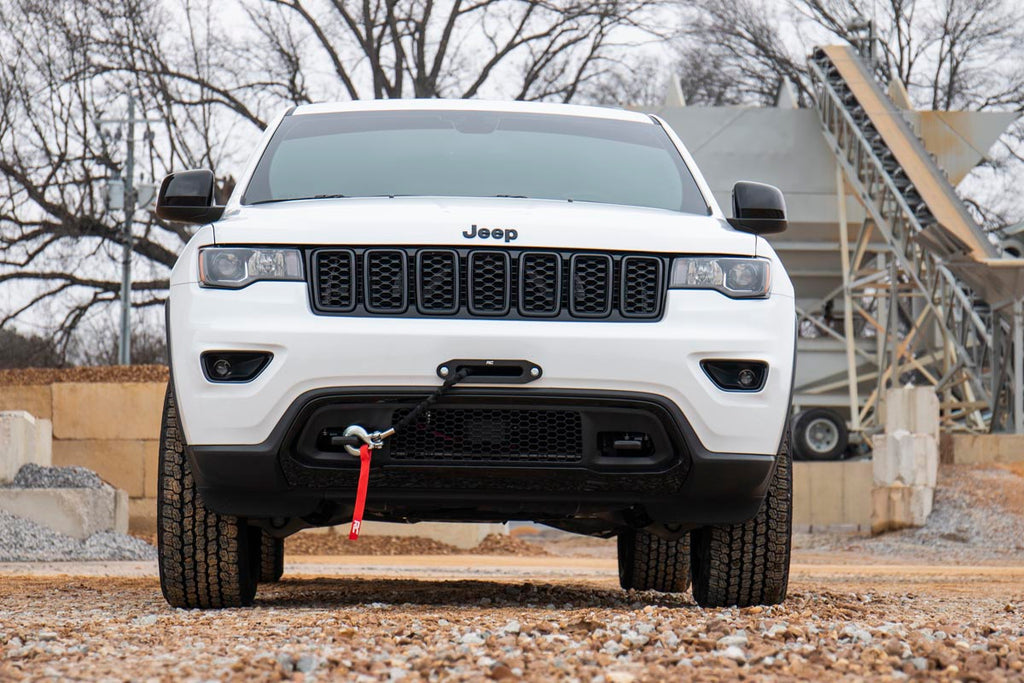 Hidden Winch Mount - 2014 - 2020 Jeep Grand Cherokee WK2 4WD
