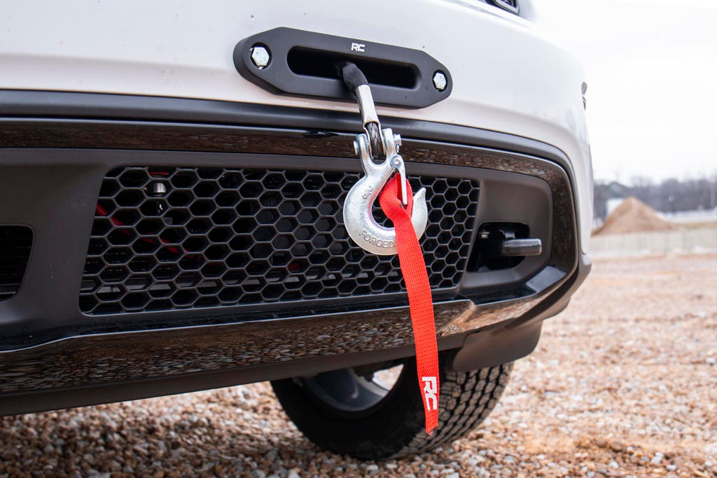 Hidden Winch Mount - 2014 - 2020 Jeep Grand Cherokee WK2 4WD