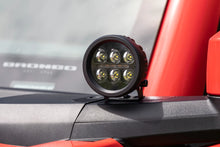 Load image into Gallery viewer, Rough Country Black Series Round LED Light Pair | 3.5 Inch | Amber DRL