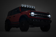Load image into Gallery viewer, Rough Country Black Series Halo LED Light Pair | 70805B | White/Amber DRL | 6.5 Inch | Round
