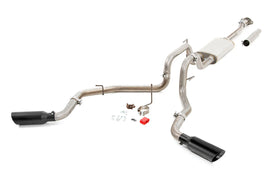 Rough Country Performance Dual Cat-Back Exhaust System w/Black Tips 2015 - 2020 Ford F150