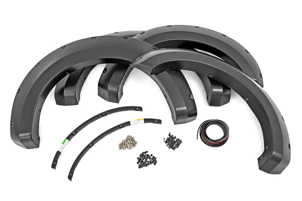 Rough Country Pocket Fender Flares - 2017 - 2022 Ford Superduty F250 / F350