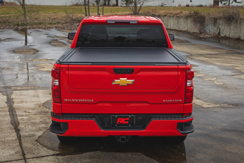 Rough Country Power Retractable Bed Cover | 2019 - 2026 Chevy Silverado / GMC Sierra 1500 5'10" Bed Length