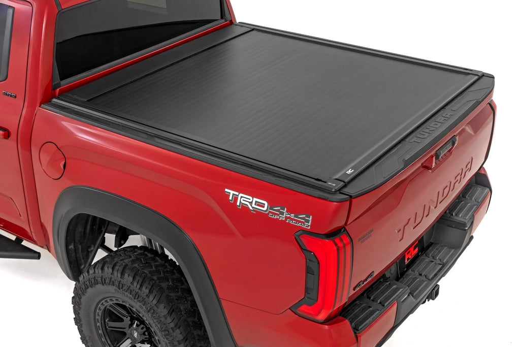 Rough Country Power Retractable Bed Cover | 5 Foot 7 Inch Bed 2022 - 2026 Toyota Tundra