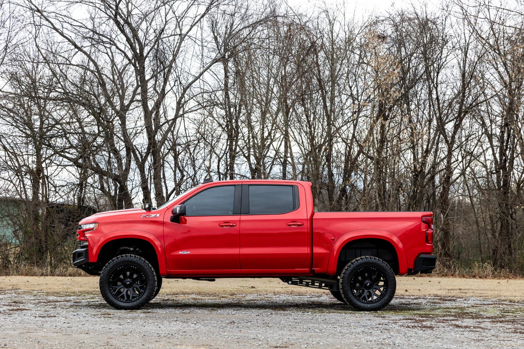 Fender Flares Sport GAN Silver Ice Metallic Chevy Silverado 1500 (19-26) Rough Country