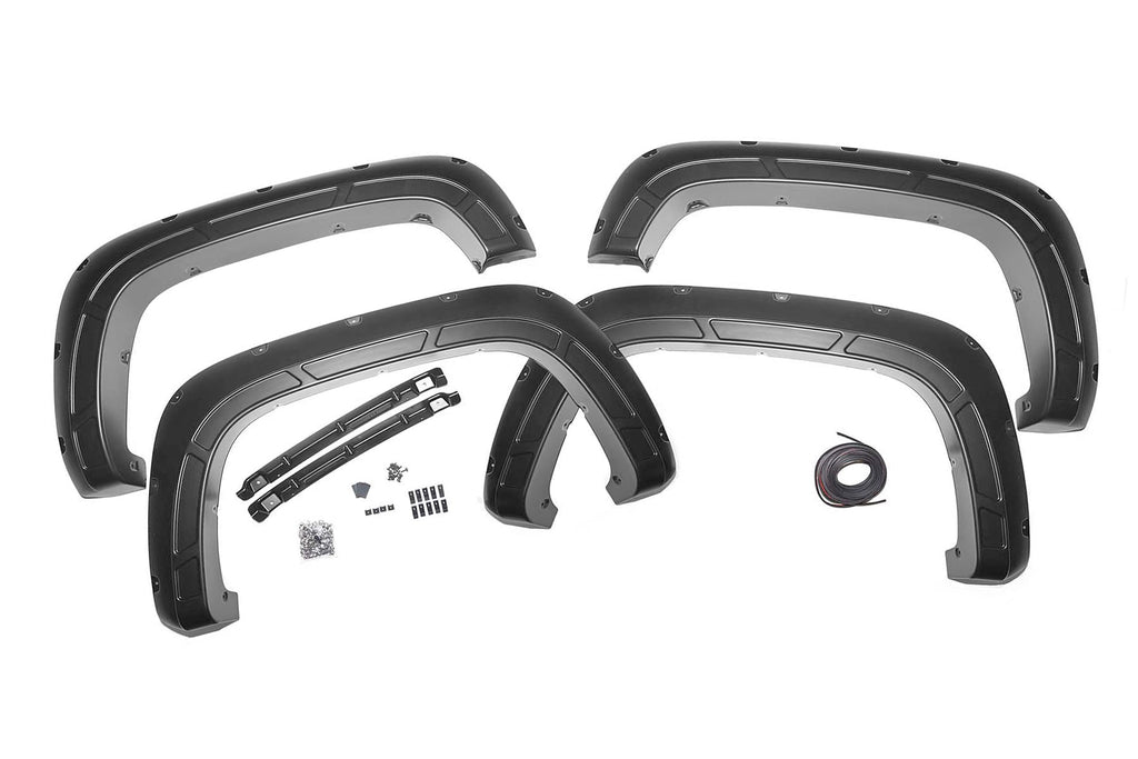 Fender Flares Sport GXP Lakeshore Blue Chevy Silverado 2500 HD/3500 HD (20-26) Rough Country