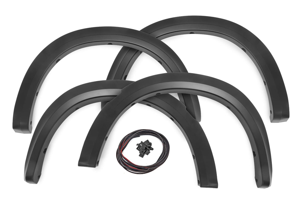 Fender Flares Sport PRP Deep Cherry Red Crystal Plastic Bumper Ram 1500 2WD/4WD (2009-2018 & Classic) Rough Country