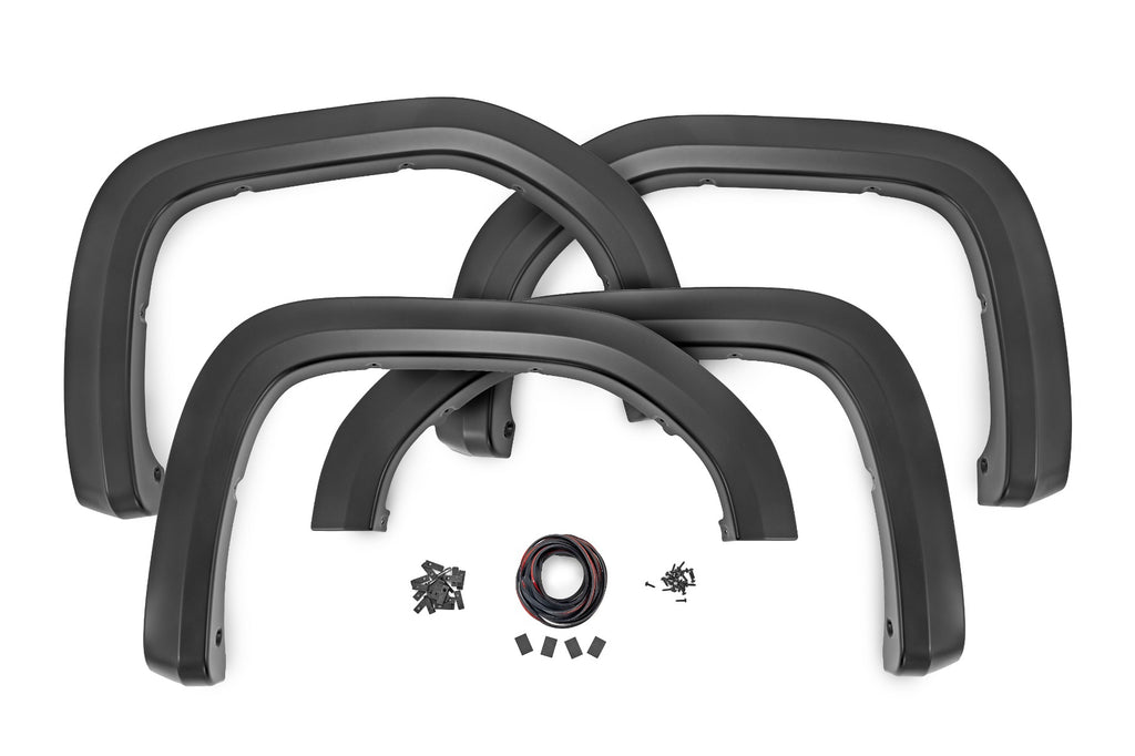 Fender Flares Sport GB8 Ebony Twilight GMC Sierra 1500 2WD/4WD (19-26) Rough Country