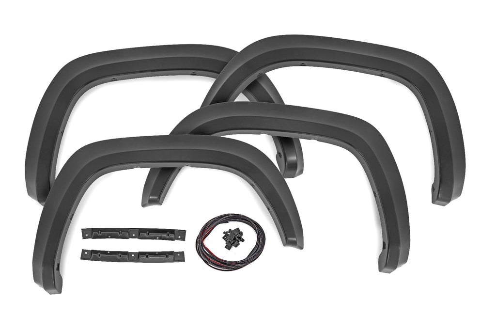 Fender Flares Sport 1D6 Silver Sky Metallic Toyota Tacoma (16-23) Rough Country