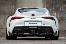 Cargar imagen en el visor de la galería, 20-Up Toyota Supra T304 Stainless Steel 3 inch Cat-Back Dual Rear Outlet with Burnt End Tips 2 4.5 inch T305 Burnt End Tips Included MBRP