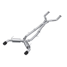 Cargar imagen en el visor de la galería, 3 Inch Cat Back Exhaust System Dual Rear For 16-24 Infiniti Q50 3.0L RWD/AWD T304 Stainless Steel With Carbon Fiber Tips MBRP