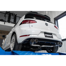Load image into Gallery viewer, 2015-2019 Volkswagen Golf Armor Pro Series 3 Inch Cat Back Quad Split Rear T304 Stainless Steel with Carbon Fiber Tips Exhaust System MBRP