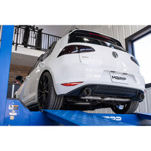 Load image into Gallery viewer, 2015-2021 Volkswagen Golf Armor Pro Series 3 Inch Cat Back Dual Split Rear Exit T304 Stainless Steel with Carbon Fiber Tips Exhaust System MBRP