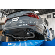 Load image into Gallery viewer, 2019-2021 VW Jetta GLI Armor Pro Series 3 Inch Cat Back Dual Rear Exit T304 Stainless Steel with Carbon Fiber Tips Exhaust System MBRP