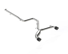 Cargar imagen en el visor de la galería, 2019-2022 Hyundai Veloster N 2.0L T304 Stainless Steel 3 Inch Cat-Back Dual Split Rear with Carbon Fiber Tips Active Exhaust MBRP