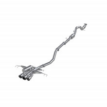 Load image into Gallery viewer, 2017-2021 Honda Civic Type R 2.0L T304 Stainless Steel 3 Inch Cat-Back Triple Rear Outlet MBRP