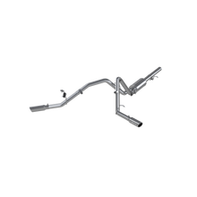Cargar imagen en el visor de la galería, Cat Back Exhaust System Dual Split Side T409 Stainless Steel For 09-13 Silverado/Sierra 1500 4.8/5.3/6.0L RC/Extended Cab/Crew Cab MBRP