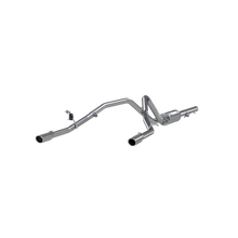 Load image into Gallery viewer, Cat Back Exhaust System Dual Split Rear Aluminized Steel For 09-13 Silverado/Sierra 1500 4.8/5.3/6.0L RC/Extended Cab/Crew Cab MBRP