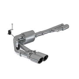 3 Inch Cat Back Exhaust System Pre-Axle Dual Outlet Aluminized Steel For 19-Up Silverado/Sierra 1500, 2022 Silverado LTD/ Sierra Limited 5.3L MBRP