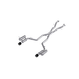 11-Present Dodge Durango 5.7L, Armor Pro 3-Inch Cat-Back Dual Split Rear with CF Tips, Street Profile MBRP