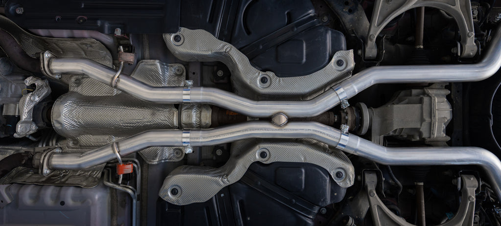 11-Present Dodge Durango 5.7L, Armor Lite 3-Inch Cat-Back Dual Split Rear, Street Profile MBRP