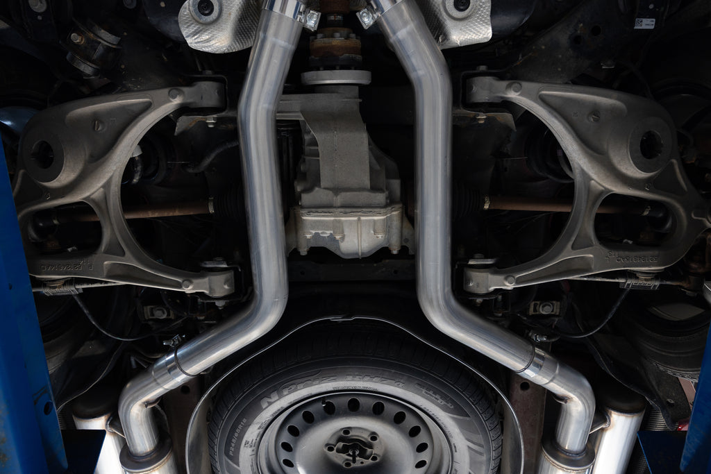 11-Present Dodge Durango 5.7L, Armor Lite 3-Inch Cat-Back Dual Split Rear, Street Profile MBRP
