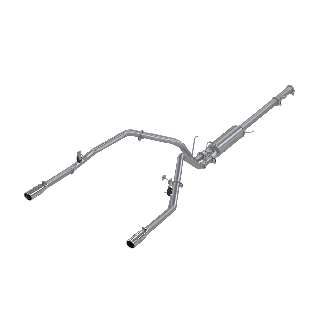 3 Inch Cat Back Exhaust System Dual Split Rear For 06-08 Dodge Ram Hemi 1500 5.7L Standard Cab/Crew Cab/Short Bed Aluminized Steel MBRP