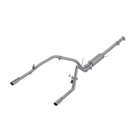 3 Inch Cat Back Exhaust System Dual Split Rear For 06-08 Dodge Ram Hemi 1500 5.7L Standard Cab/Crew Cab/Short Bed Aluminized Steel MBRP