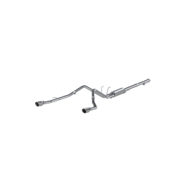 Cat Back Exhaust System Dual Split Rear Aluminized Steel Through Stock Bumper For 09-18 RAM 1500 5.7L 19-24 RAM 1500 Classic MBRP
